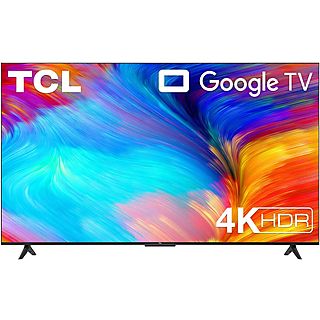 TV LED 50" - TCL 50P639K, UHD 4K, Metalizado oscuro