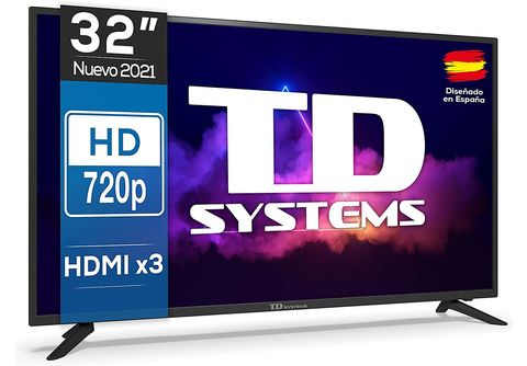Led TD SYSTEMS K32DLK12H 32 HD Negro 