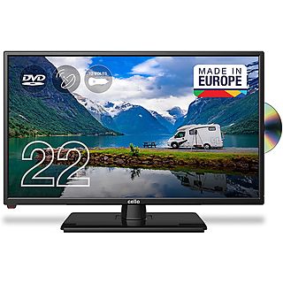 TV LED 22" - CELLO C2220FMTRDE, Full-HD, DVB-T2 (H.265), Negro