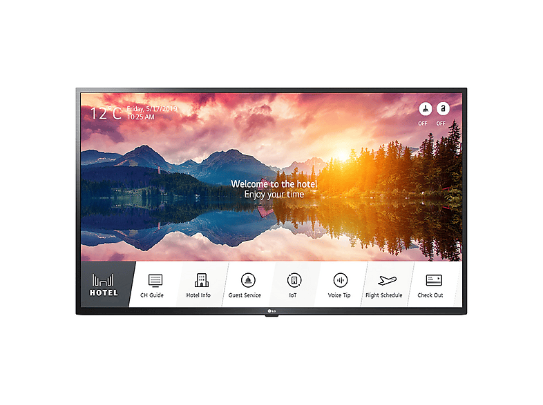 KB ELEMENTS TV 43' Inch-Smart Webos 4K DVB-T2 S2-ontvanger, frameloos