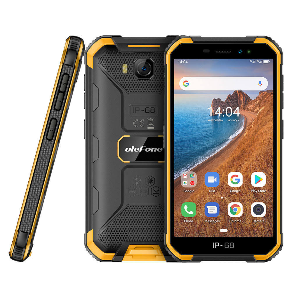 Móvil - Armor X6 ULEFONE, Negro, 16 GB, 16 GB, 5 ", HD+, MediaTek 4000 mAhmAh