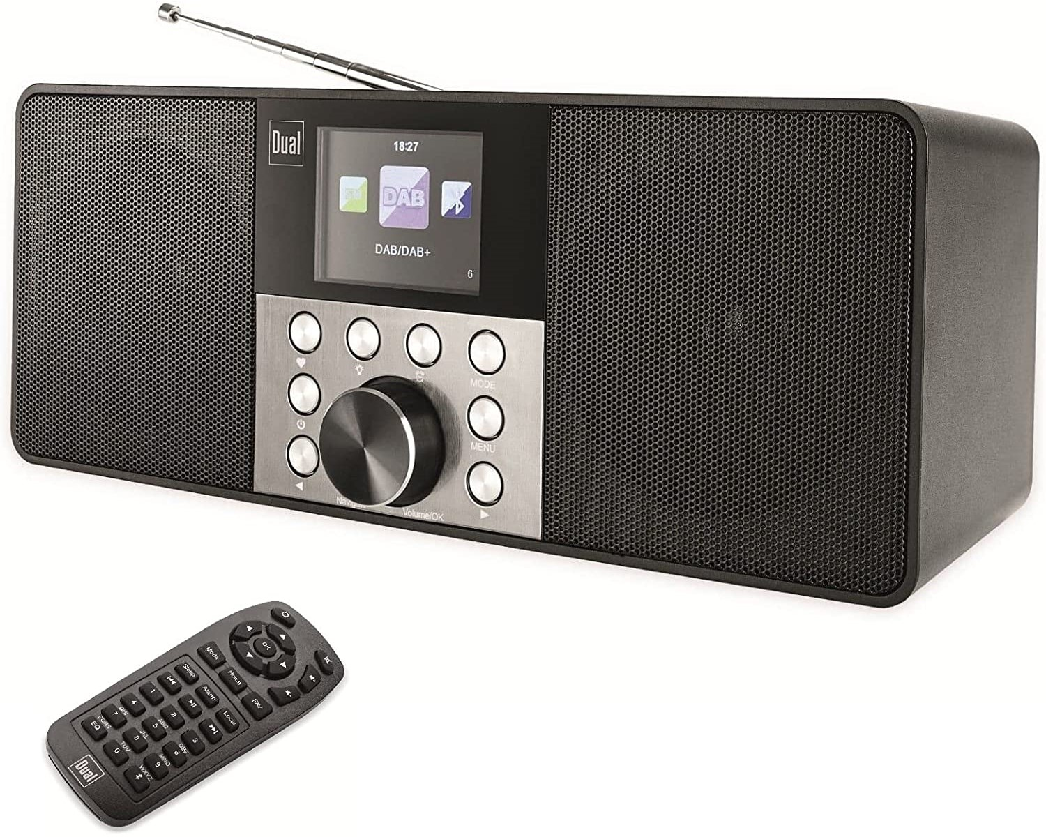 DUAL CR400 Radio, DAB/DAB+, Bluetooth, DAB+, DAB, Schwarz
