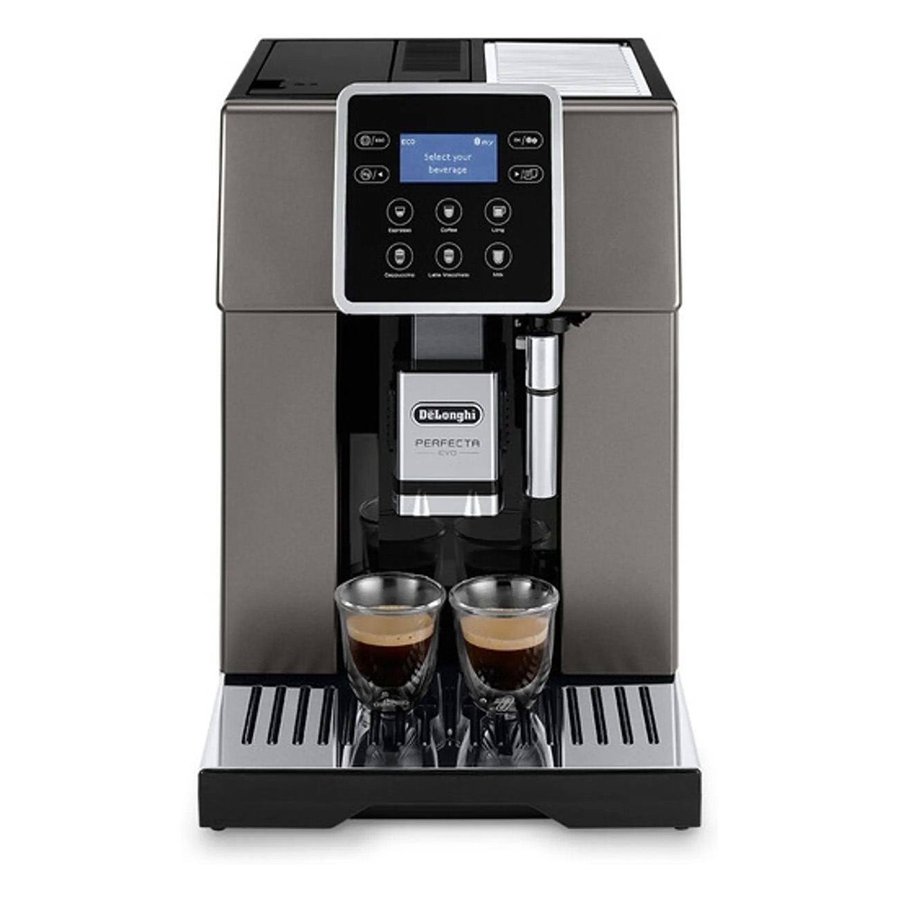 DE LONGHI Kaffeevollautomat 420.80.TB schwarz Evo ESAM Perfecta