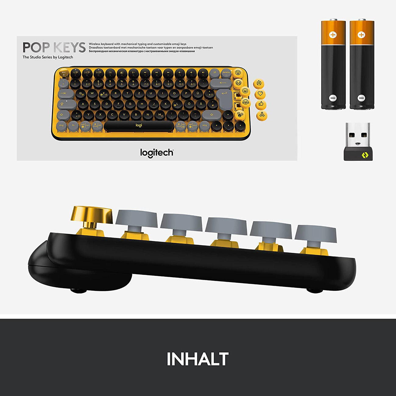 POP Wireless Tastatur LOGITECH Keys,