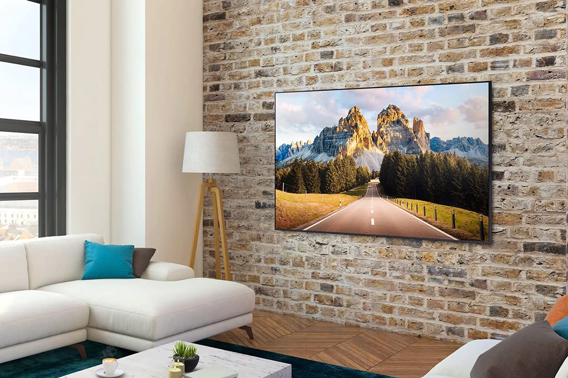 (Flat, SAMSUNG TV) TV LCD 125 cm, / 4K, SMART UHD GU50AU7179U 50 Zoll