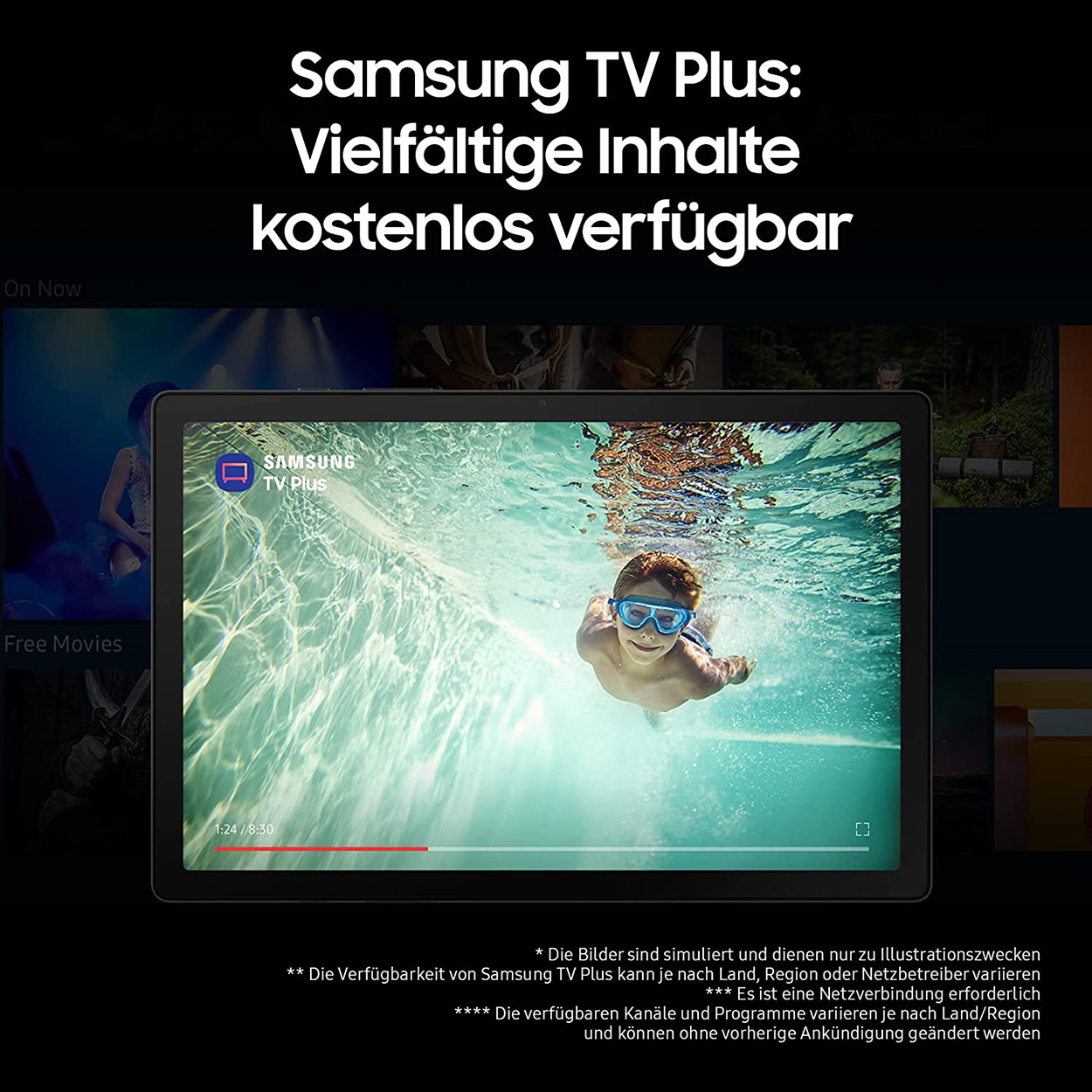 SAMSUNG GALAXY TAB A8 LTE PINK GOLD T618/3GB/32GB, Tablet, 32 GB, 10,5 Zoll, Pink Gold