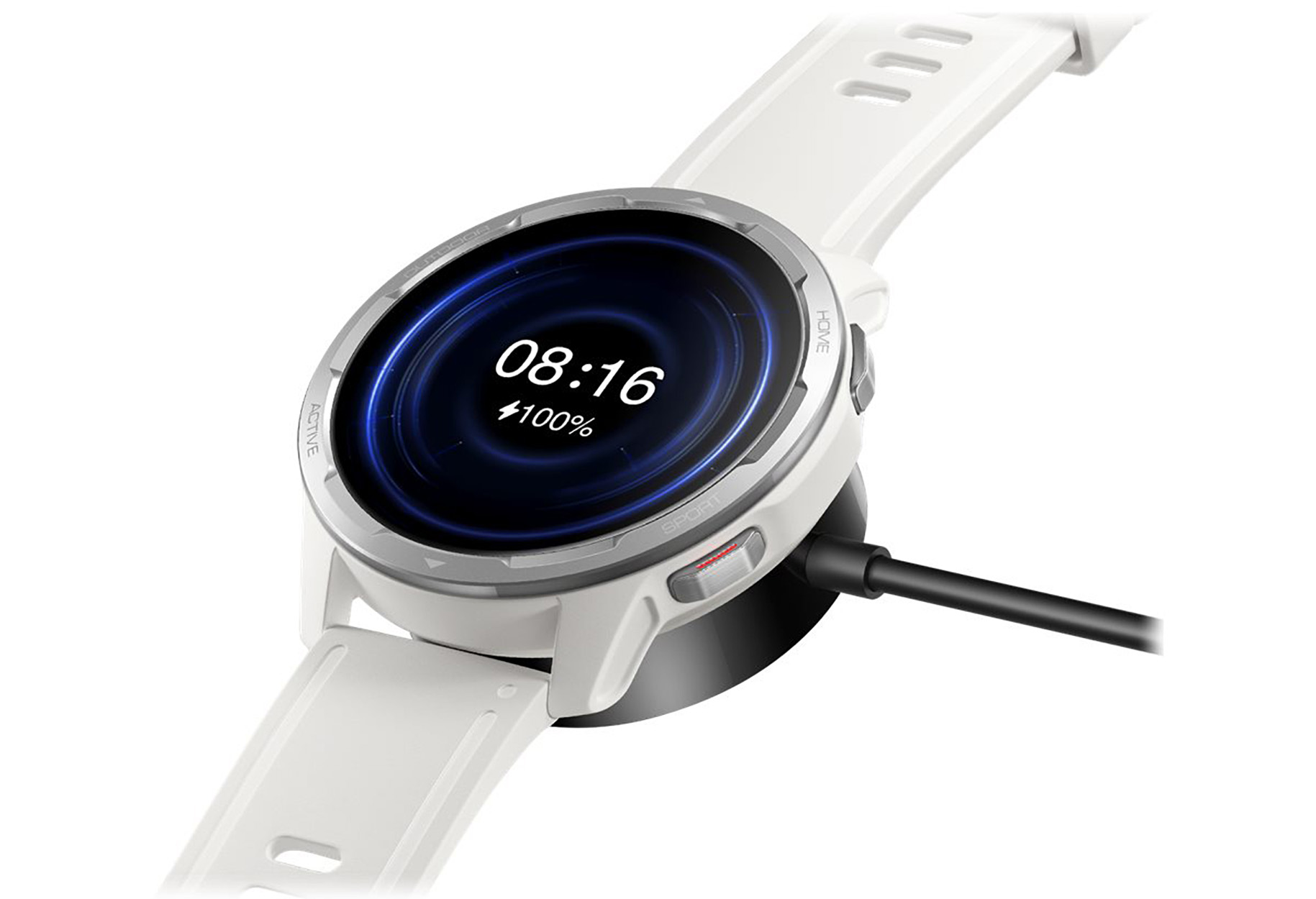 TPU/ Active weiß XIAOMI 241 Smartwatch Watch Edelstahl Silikon, S1 mm, - 157 weiß