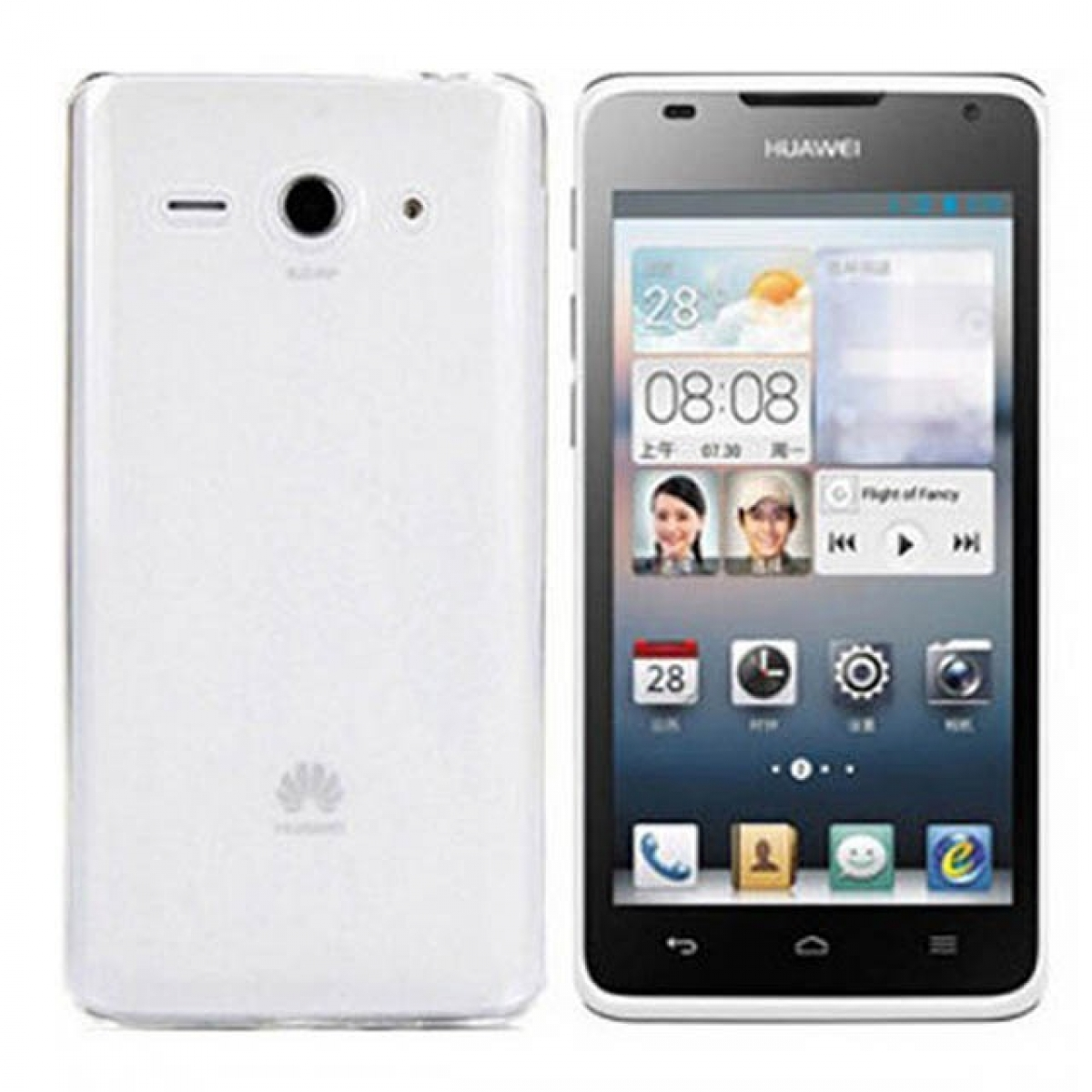 CASEONLINE CA4, Transparent Backcover, Ascend Y530, Huawei