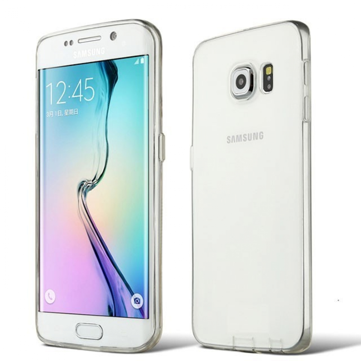 Plus, CASEONLINE Samsung, Edge Backcover, CA4, Galaxy Transparent S6