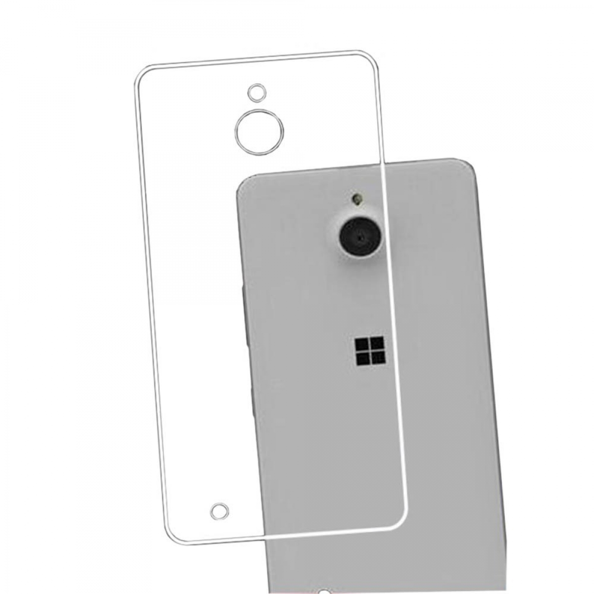 CASEONLINE CA4, Backcover, Microsoft, Lumia Transparent 850