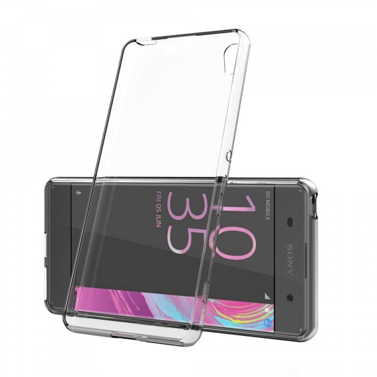 Xperia X Performance, CA4, Backcover, CASEONLINE Transparent Sony,