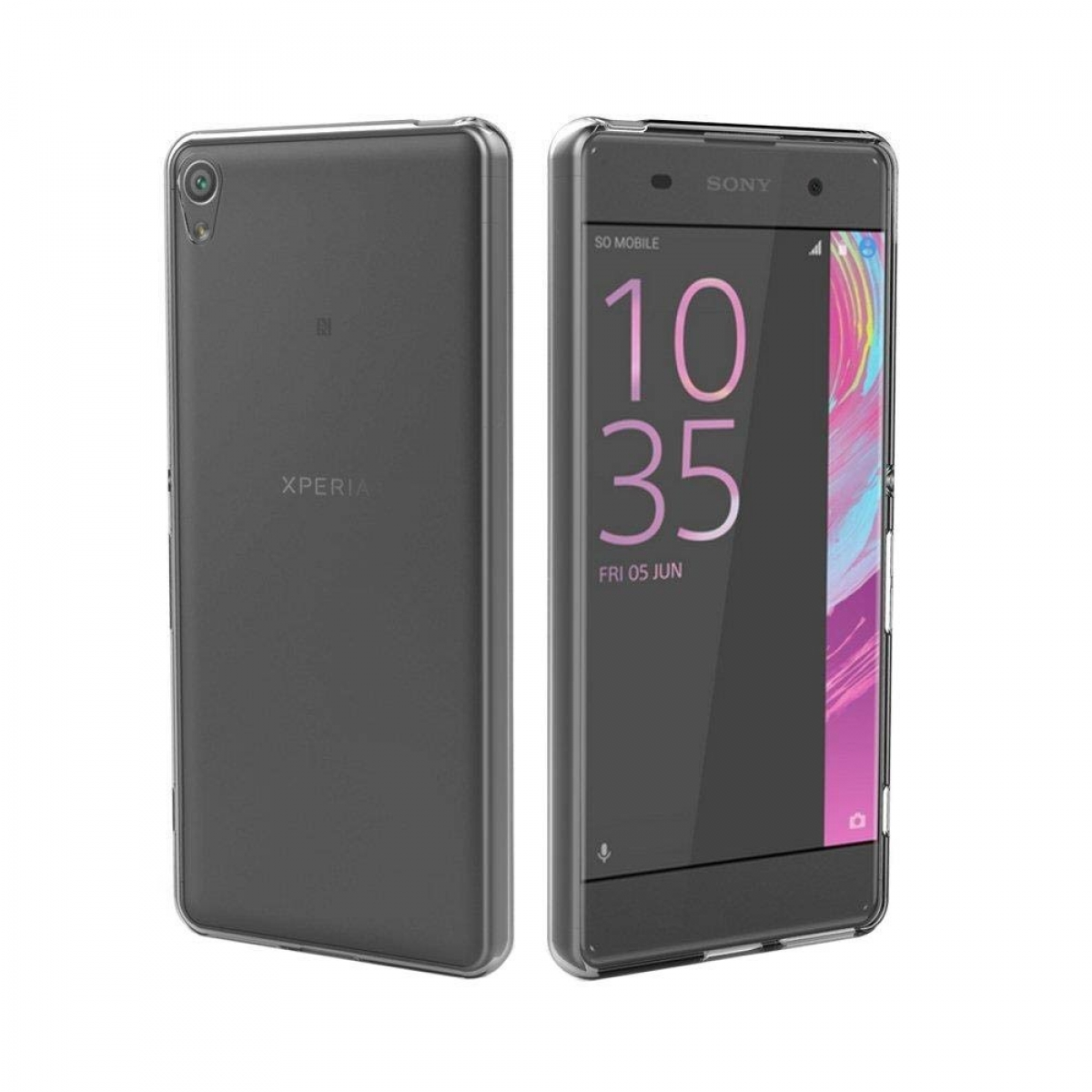 Xperia X Performance, CA4, Backcover, CASEONLINE Transparent Sony,