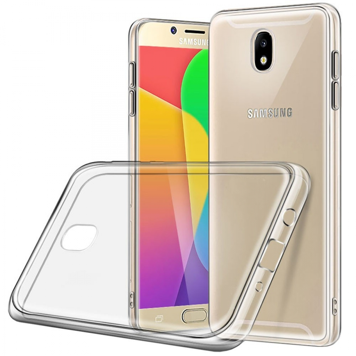 J7 Galaxy Transparent CASEONLINE Samsung, (2017), Backcover, CA4,