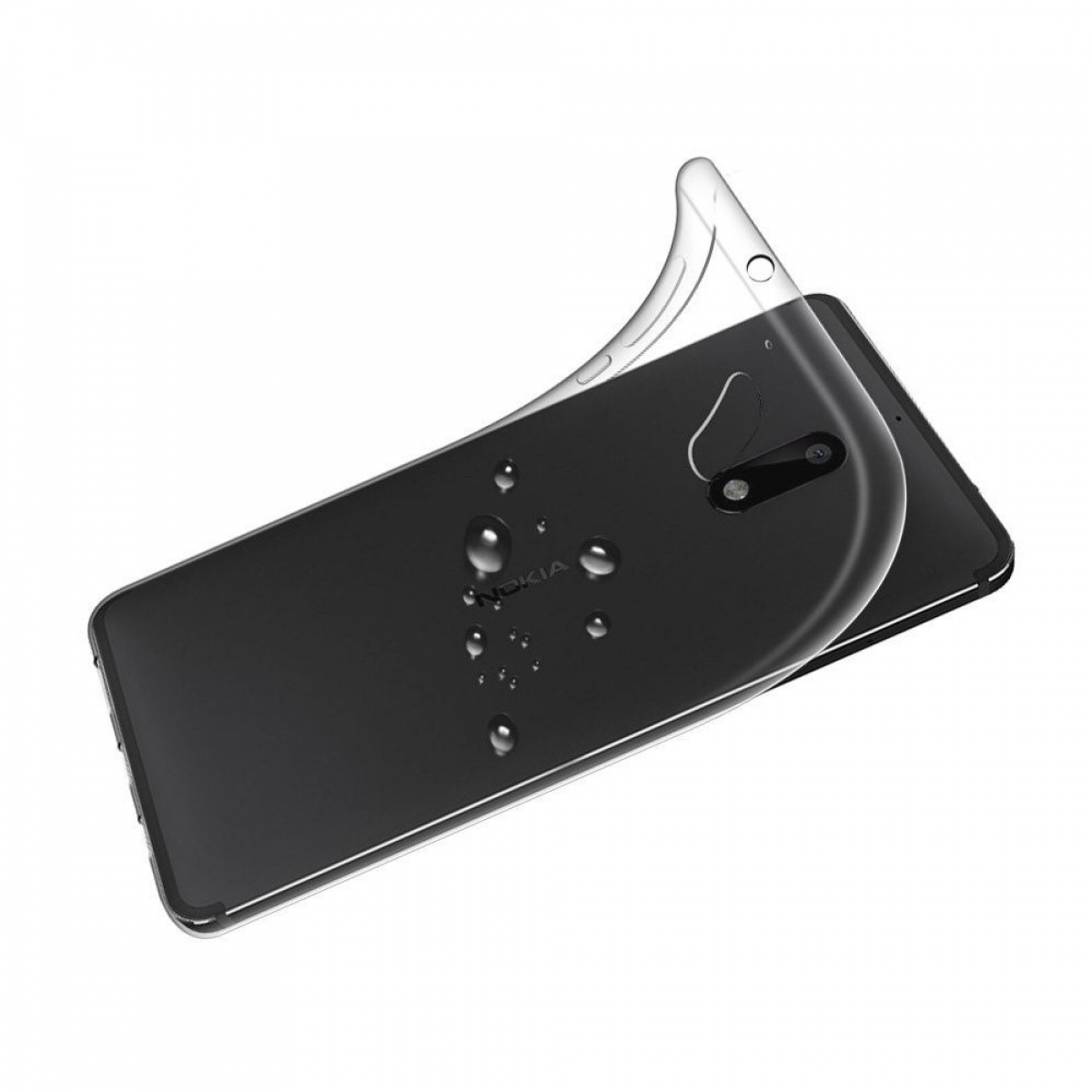 Nokia, CASEONLINE 5, CA4, Transparent Backcover,