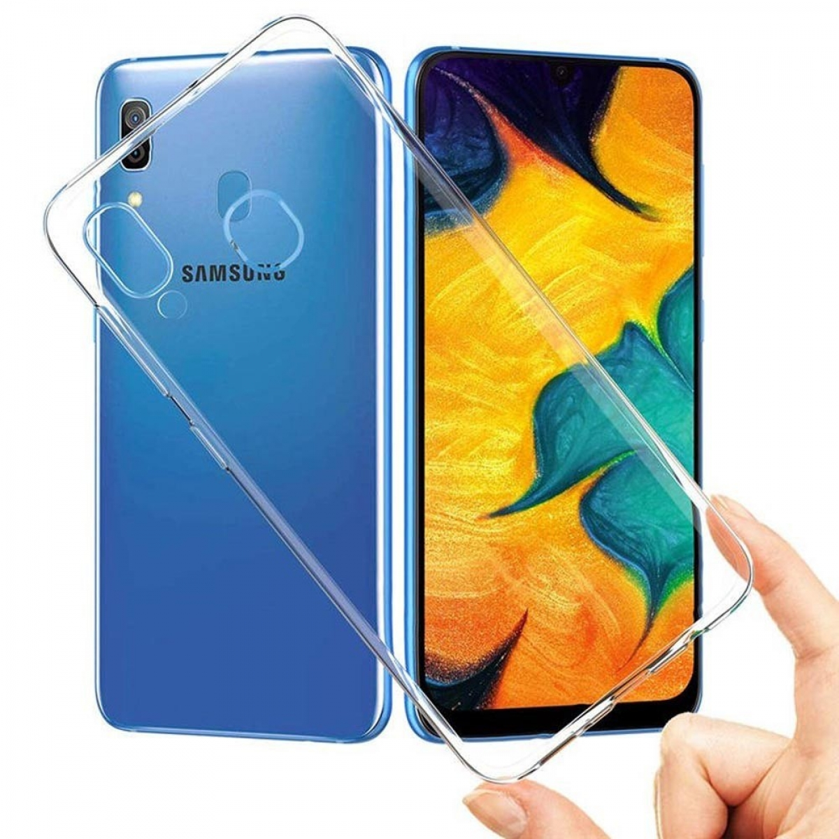 Samsung, CASEONLINE A40, Backcover, Transparent Galaxy CA4,