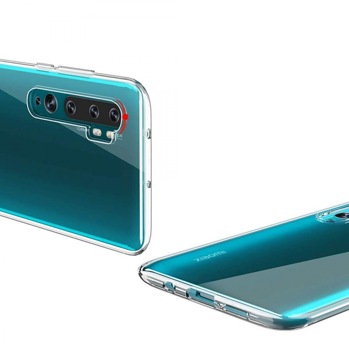 Mi 10, Backcover, Transparent CA4, Xiaomi, Note CASEONLINE