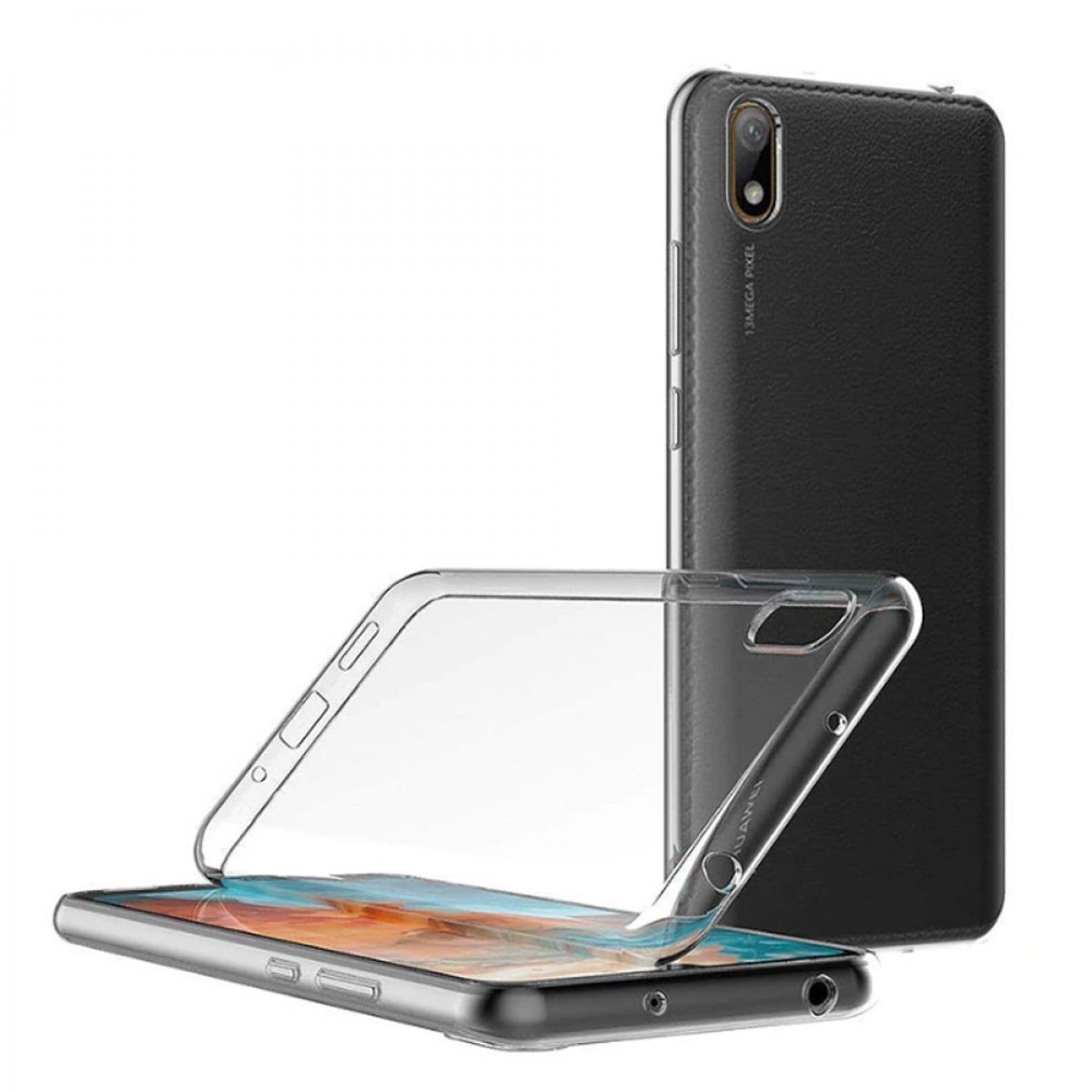 Backcover, Transparent 2019, Huawei, CA4, Y5 CASEONLINE