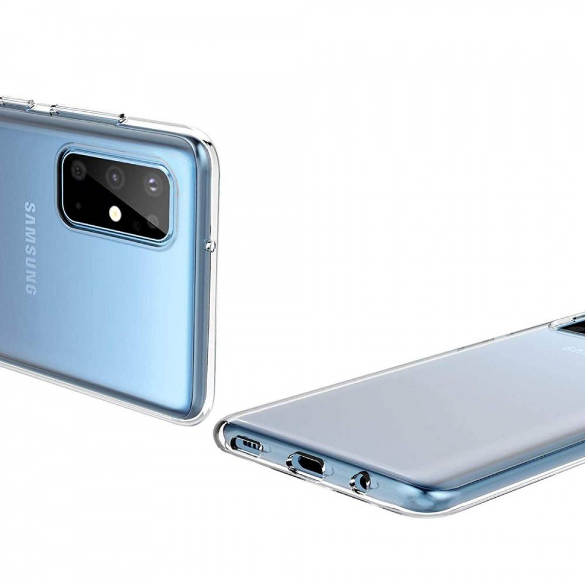Backcover, S20 Plus, Galaxy CA4, CASEONLINE Samsung, Transparent