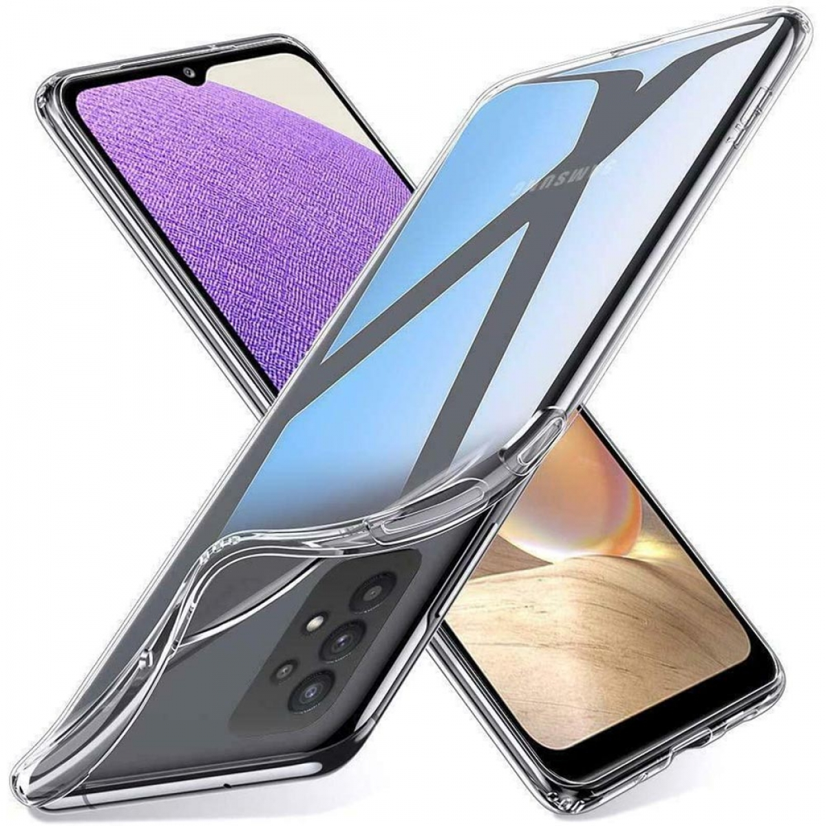 CA4, CASEONLINE Galaxy 5G, A32 Backcover, Transparent Samsung,