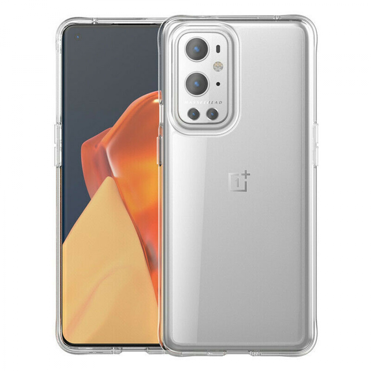 CASEONLINE CA4, Backcover, OnePlus, Pro, 9 Transparent