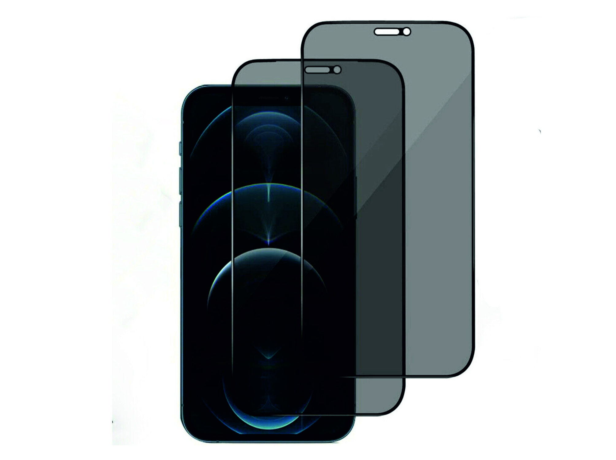 Apple Blickschutz Pack Displayschutz(für Panzerfolie Max) Pro 2 ARRIVLY Anti-Spähen iPhone 15