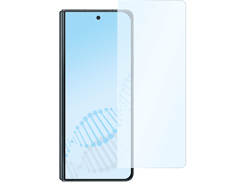 Hybridglas Galaxy 4 antibakteriell Fold SLABO Z 5G) flexibles Samsung Displayschutz(für