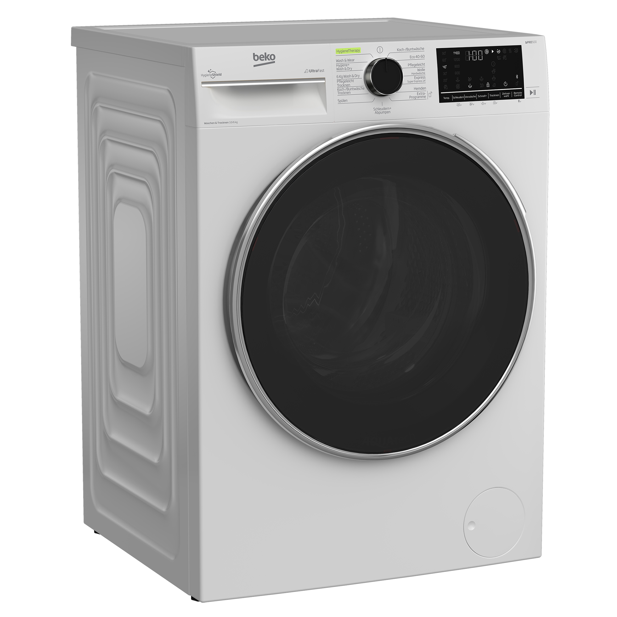 BEKO B3DFT510442W Waschtrockner (10 kg / 6 kg, 1400 U/Min.)