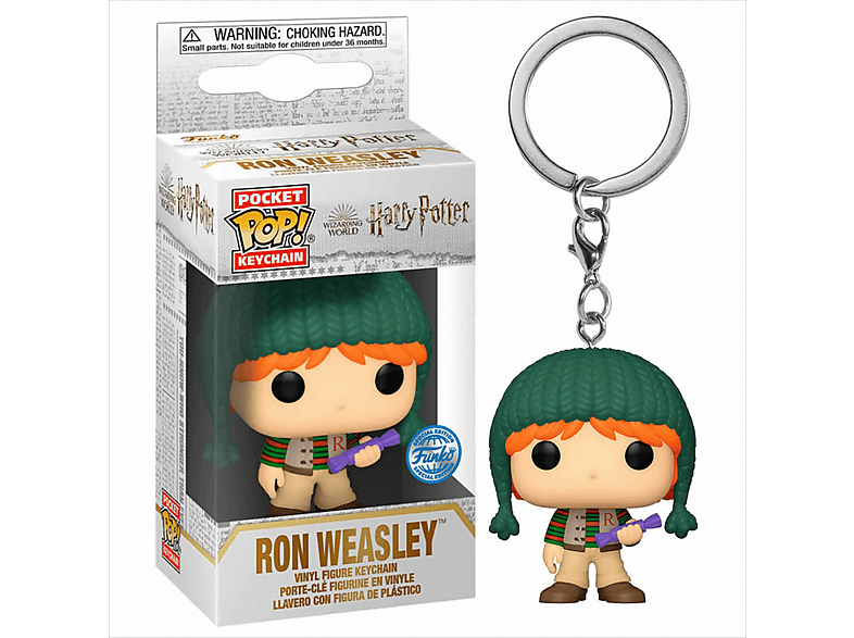 POP Keychain Harry Potter - Ron Weasley Holiday