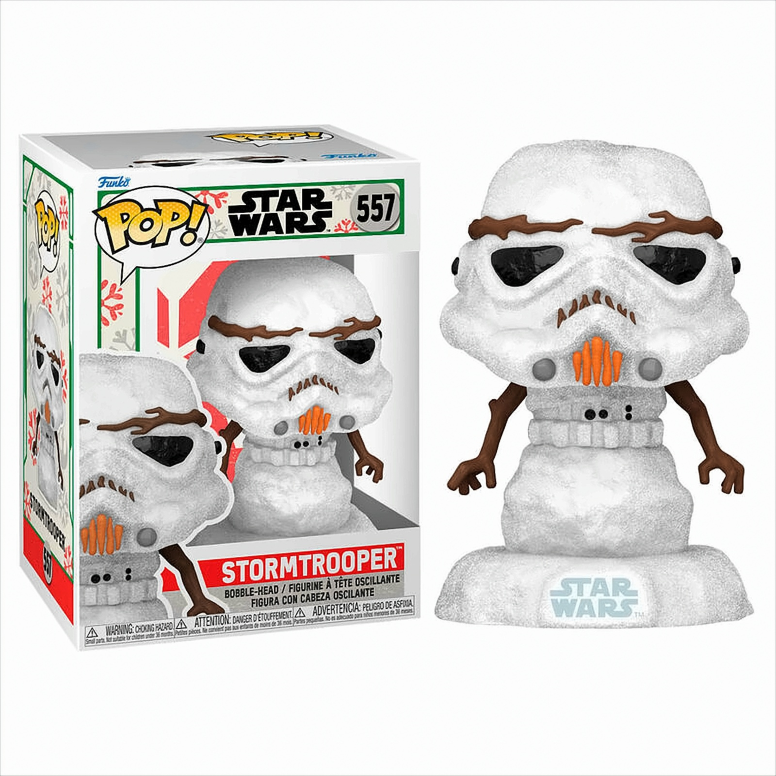 POP - Wars Stormtrooper 2022 - Holiday Star