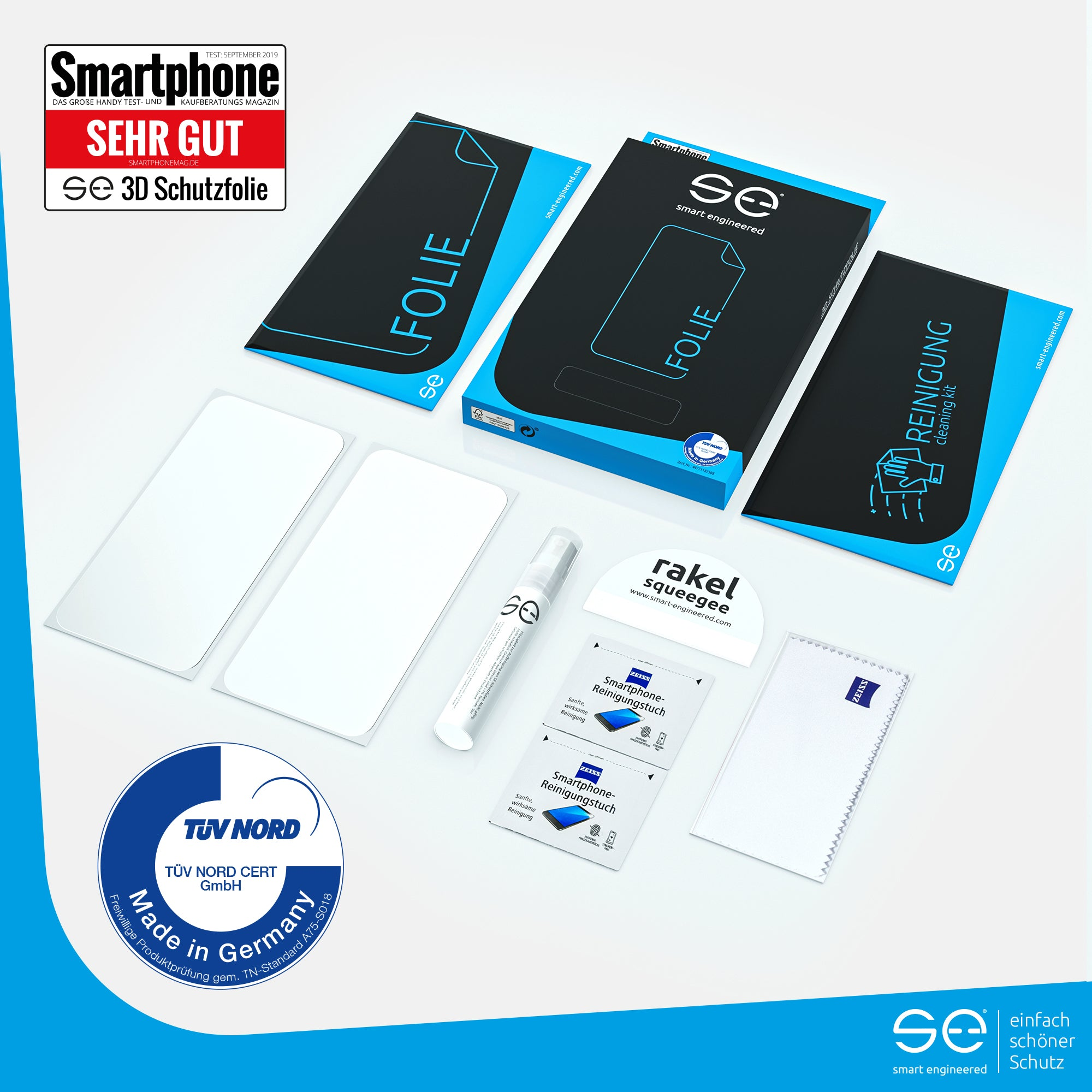 Schutzfolie(für Galaxy 2x Samsung ENGINEERED SMART se® S10e)