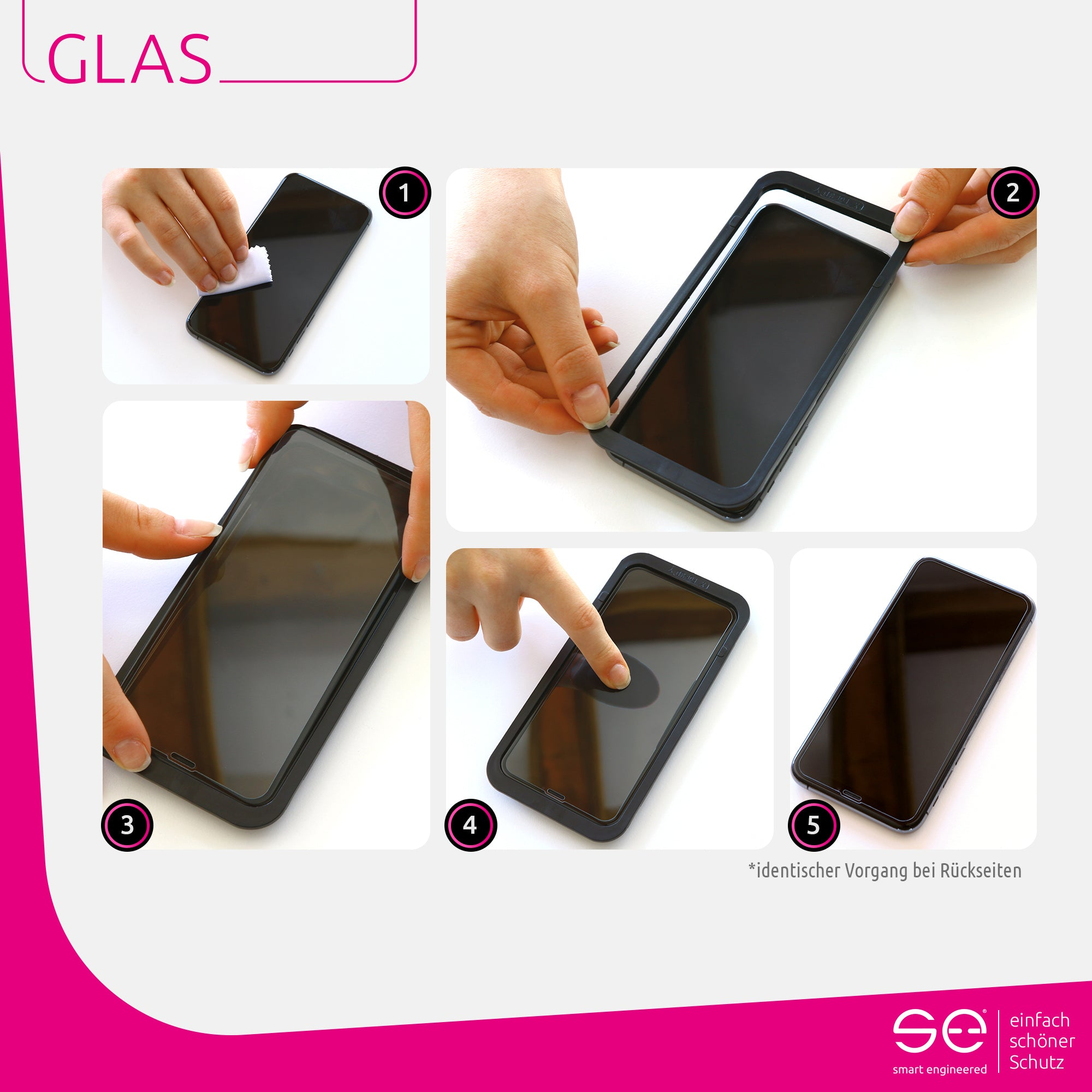 A52) ENGINEERED Samsung Schutzglas(für se® Galaxy SMART 2x