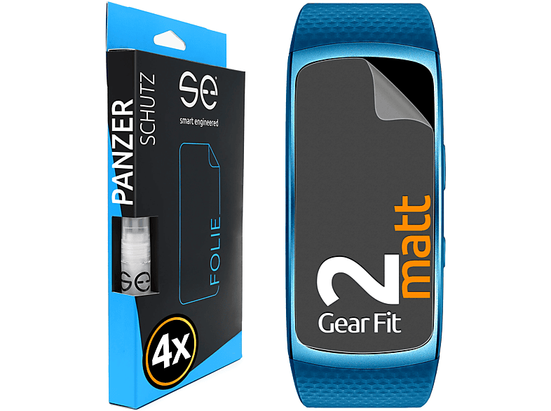 se® Fit Gear SMART (entspiegelt) 2) Schutzfolie(für Samsung ENGINEERED 4x