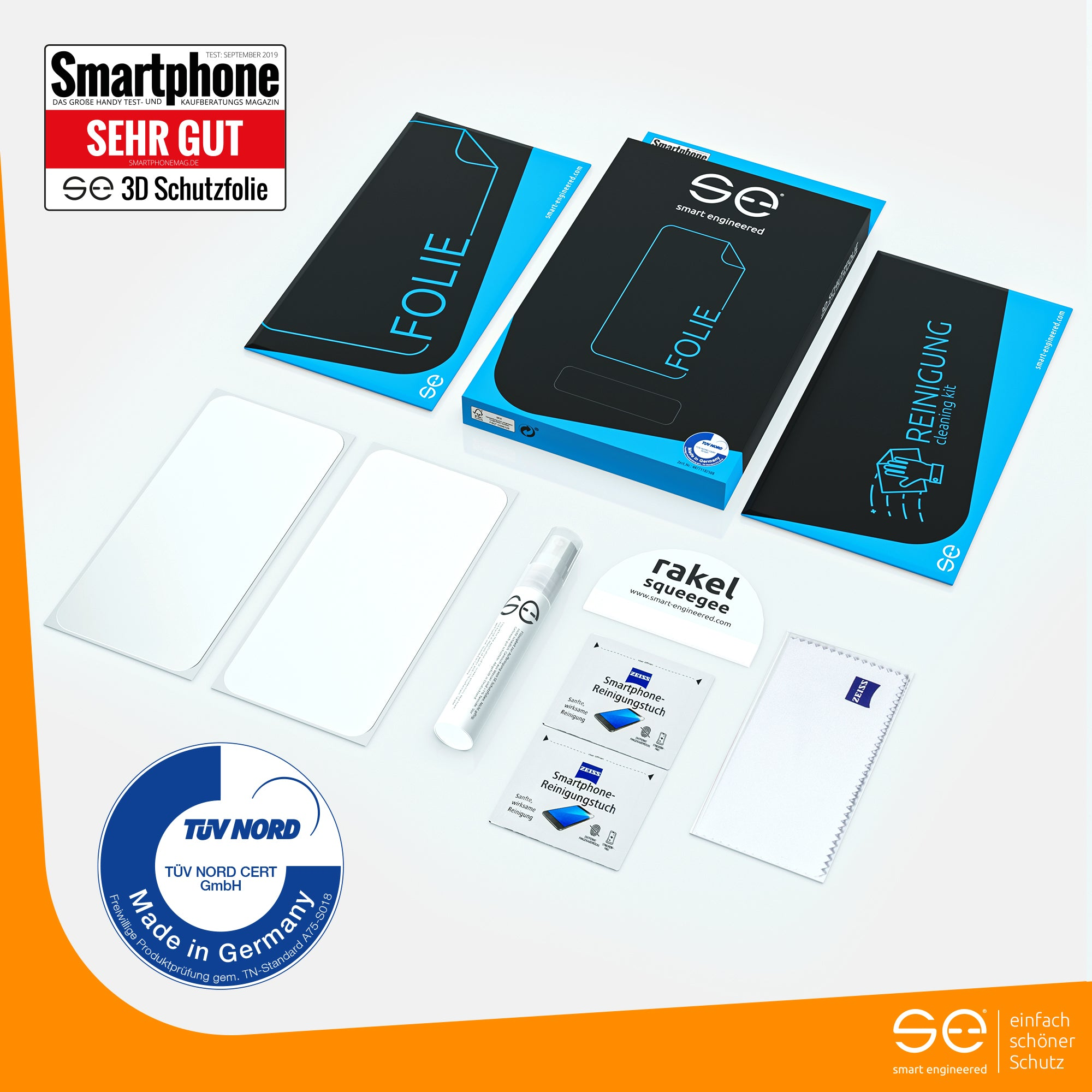 SMART ENGINEERED 2x S10e) se® Samsung Galaxy Schutzfolie(für (entspiegelt)