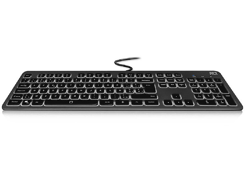 Tastatur Multimedia AC5425 Low Profile, ACT