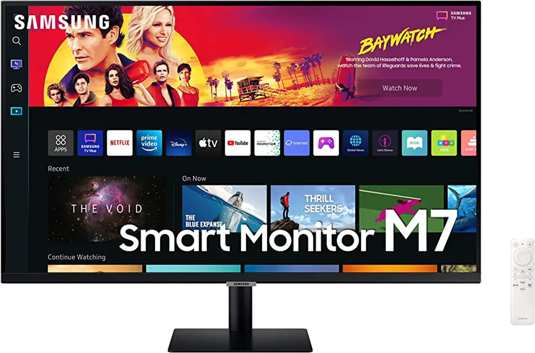 Monitor - LS32BM702UUXEN SAMSUNG, 32 ", UHD 4K, 4 ms, Bluetooth, Negro