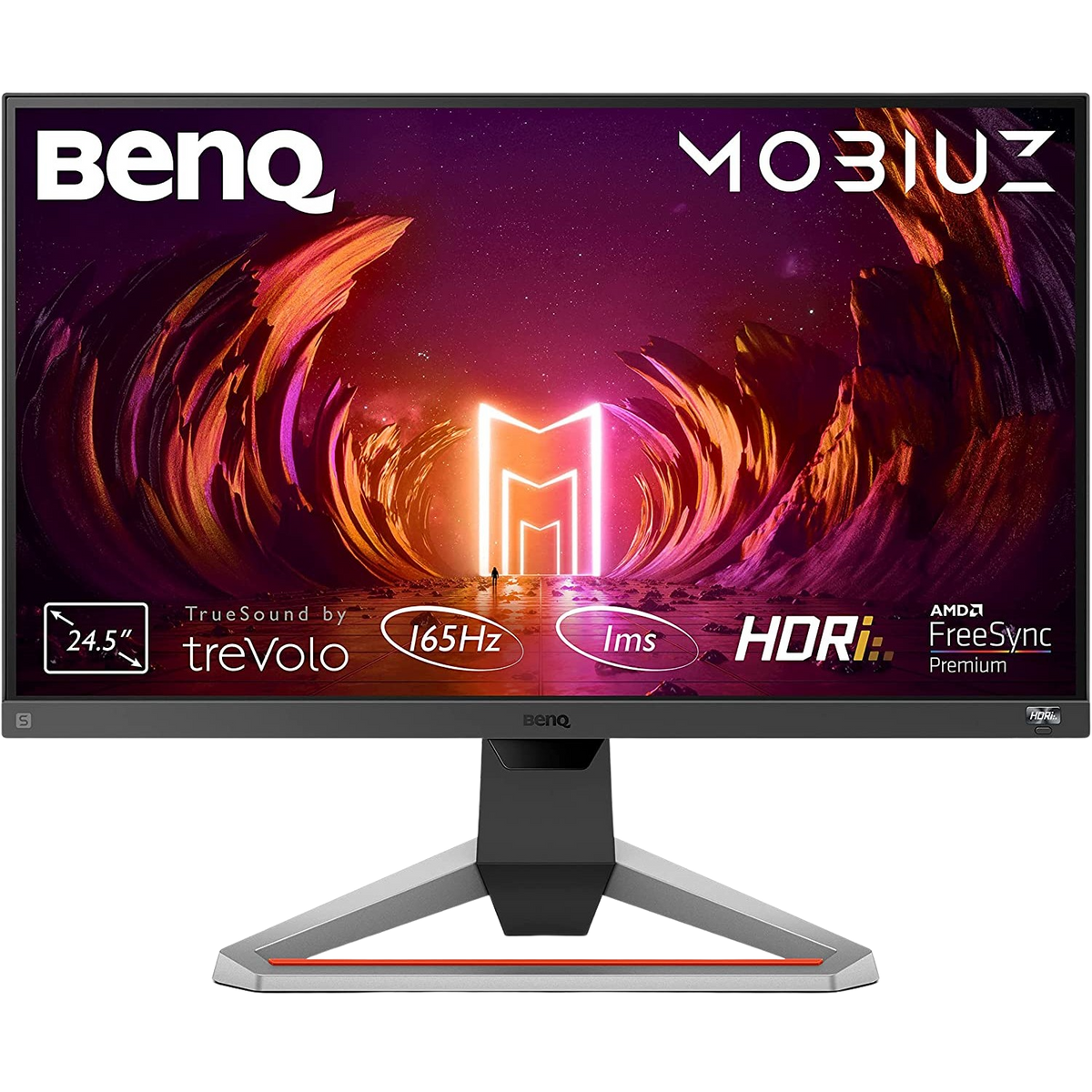 Monitor - 9H.LKELA.TBE BENQ, 24 ", Full-HD, 1 ms, Displayport|HDMI, Gris