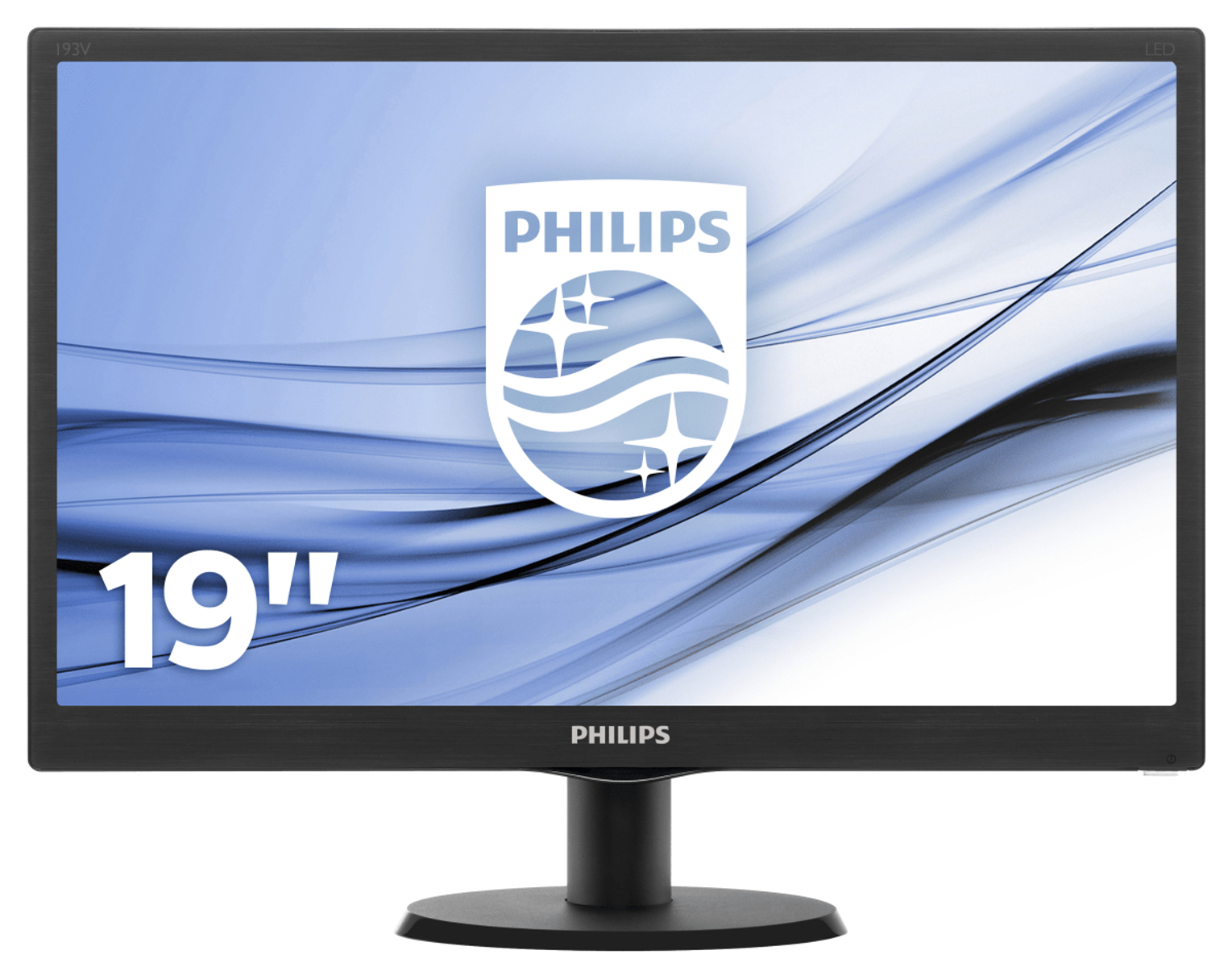 Monitor - 193V5LSB2/10 PHILIPS, 19 ", HD, 5 ms, VGA, Negro