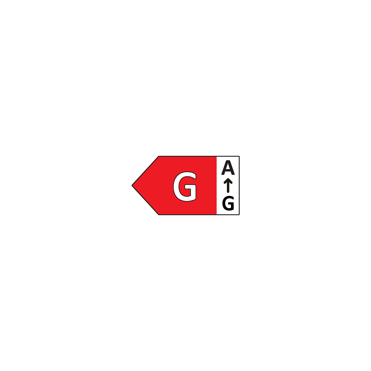 Energieeffizienzklasse G