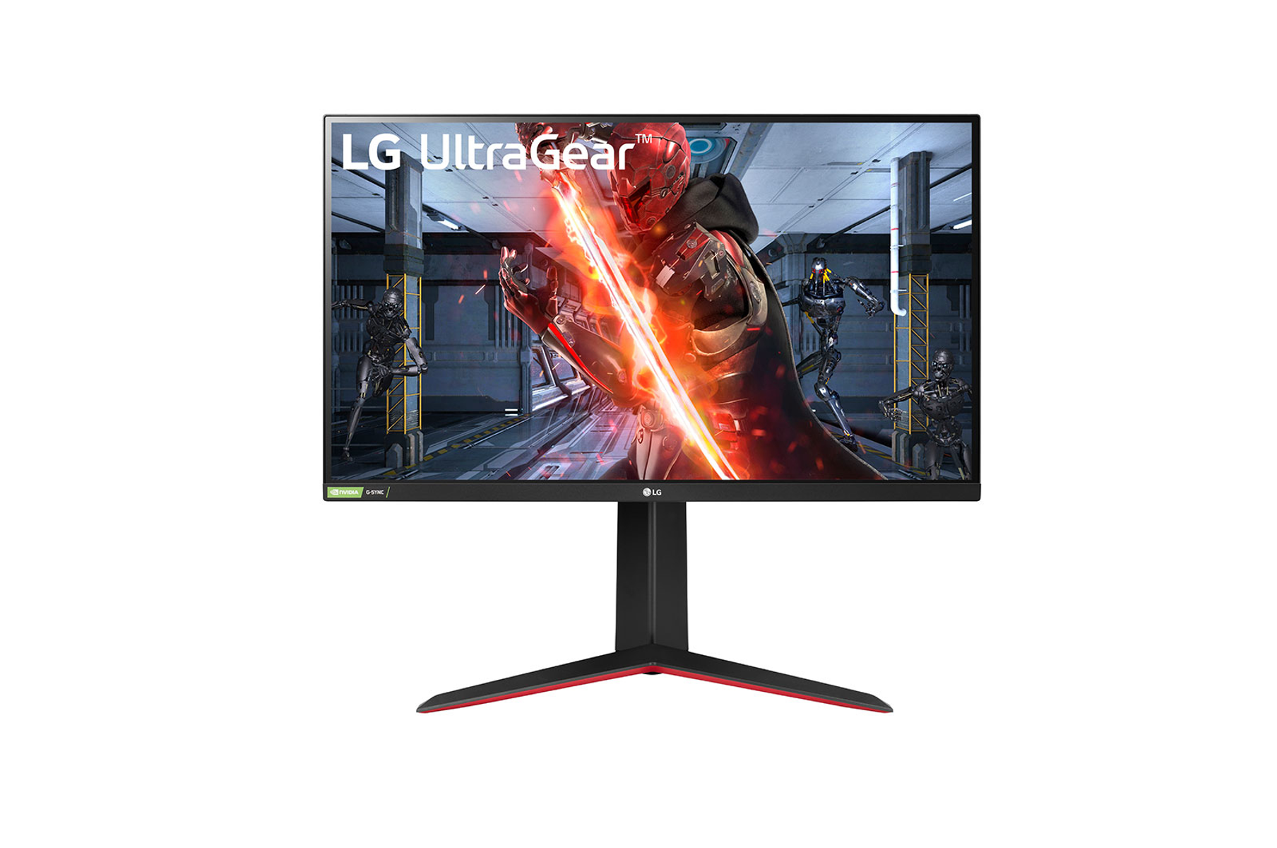 Monitor - 27GN850-B LG, 27 ", WQHD, 1 ms, Displayport|HDMI, Negro