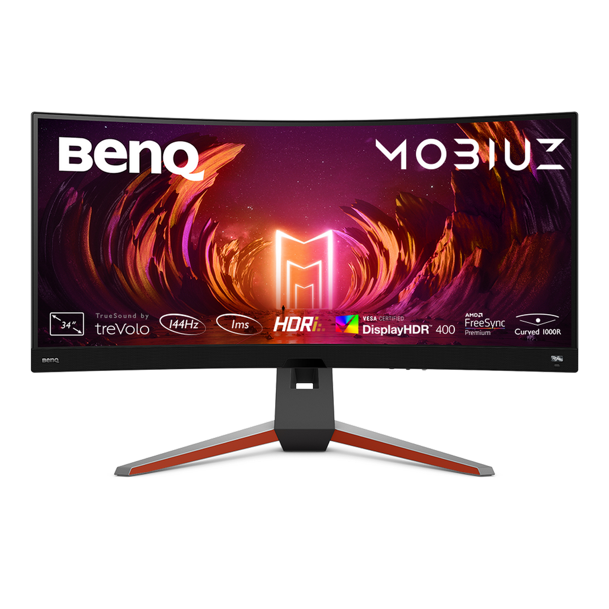 Monitor gaming - 9H.LKKLA.TBE BENQ, 34 ", WQHD, 1 ms, Displayport|HDMI|Jack Audio|USB|USB 3.0, Gris