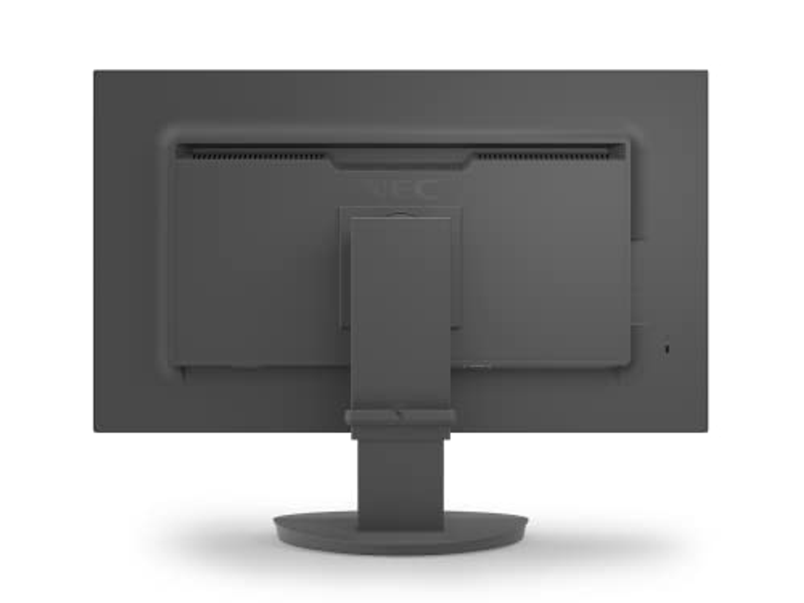Etichetta energetica per un monitor. Mostra l'efficienza energetica e altre info.
