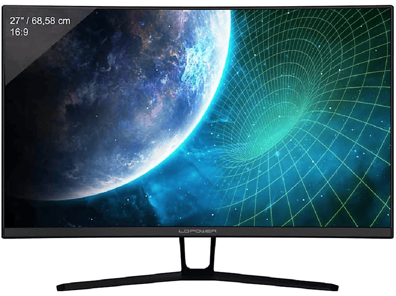 LC POWER LCM27 27 Zoll WQHD Monitor (4 ms Reaktionszeit , 144 Hz , 144