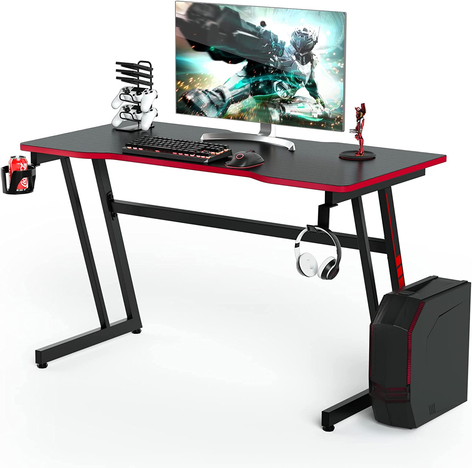 Gaming COSTWAY Tisch Computertisch
