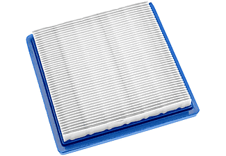 VHBW kompatibel mit Briggs & Stratton 100708 Serie, 100700 Filter, weiß / blau
