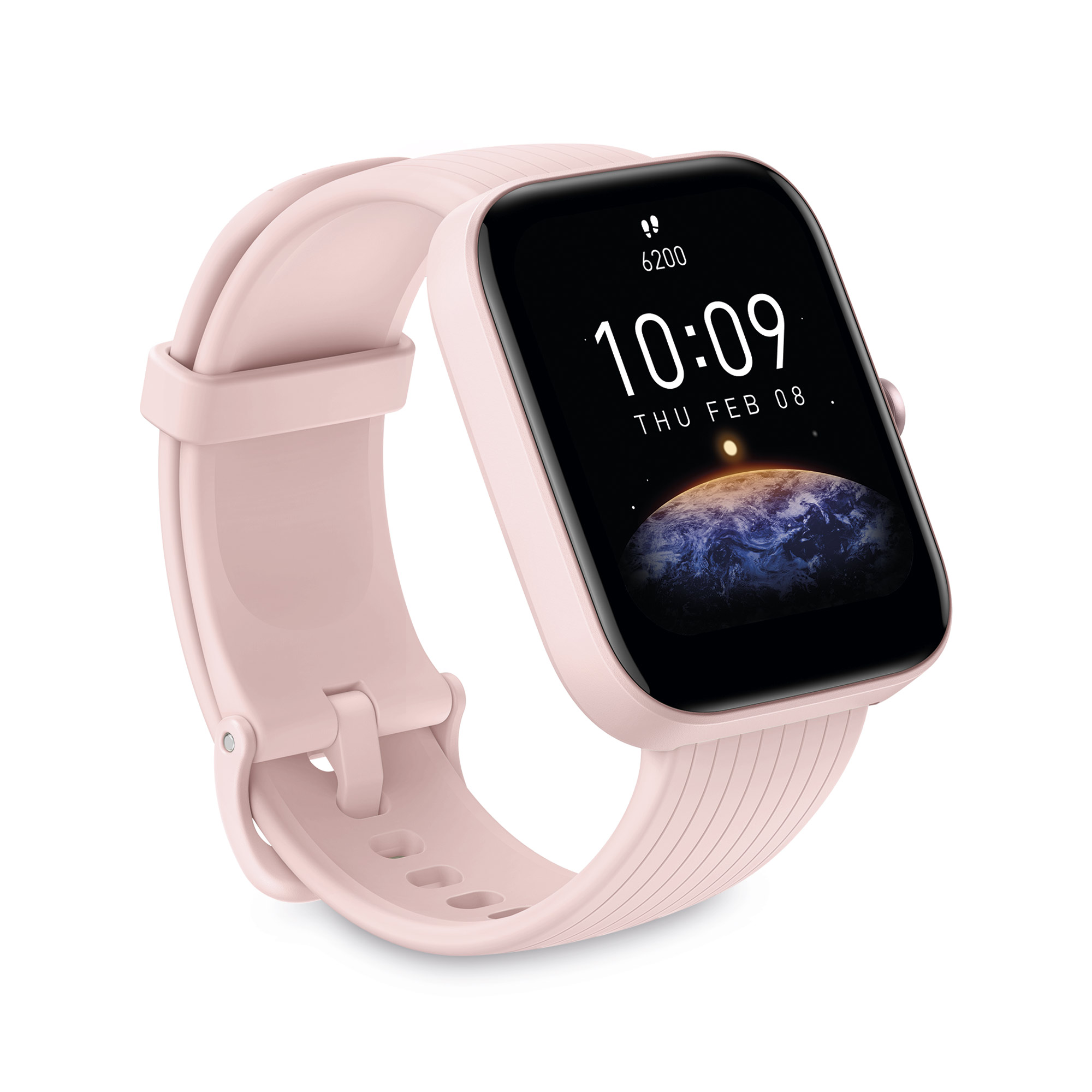 Kunststoff rosa Bip Smartwatch Silikon, Pro 3 140-215 AMAZFIT mm,