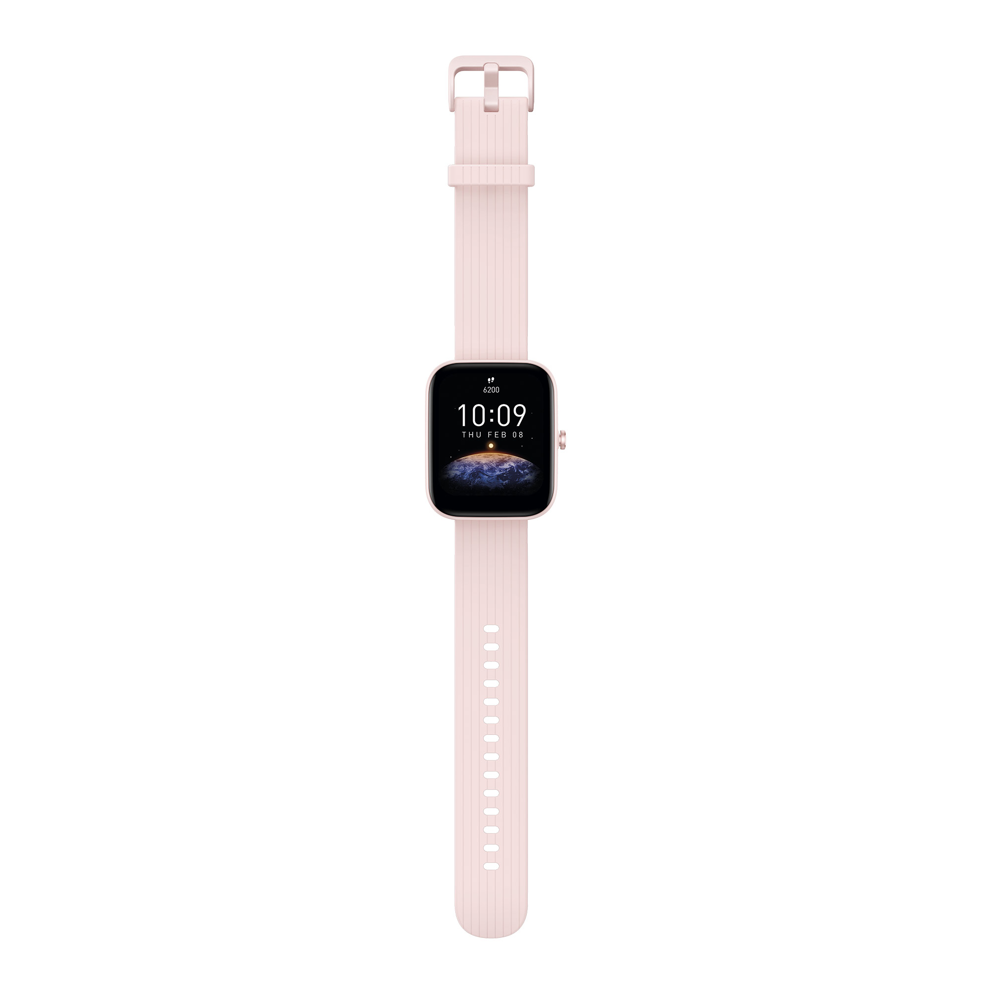 Silikon, mm, Bip Kunststoff AMAZFIT Pro rosa Smartwatch 140-215 3