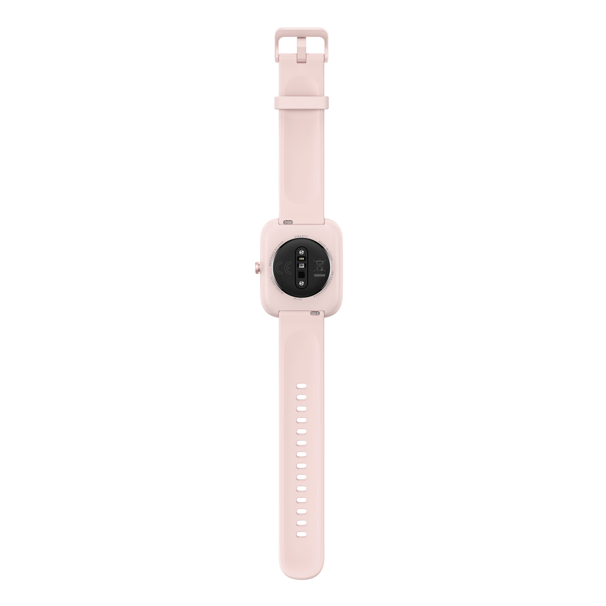 AMAZFIT Bip 3 Smartwatch rosa Kunststoff Pro 140-215 Silikon, mm