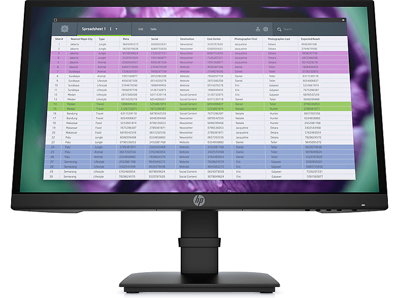 HP P22 G4 21,5 Zoll Full-HD Monitor (5 ms Reaktionszeit , 60Hz , 60 Hz nativ)