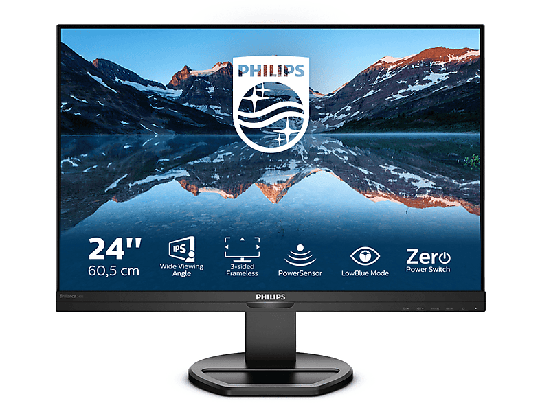PHILIPS B Line 240B9 24,1 Zoll Dual UHD Monitor (4 ms Reaktionszeit, 75 Hertz) MediaMarkt