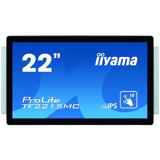 Monitor - IIYAMA ProLite TF2215MC-B2, 21,5 ", Full-HD, 14 ms, 75 Hz, Negro